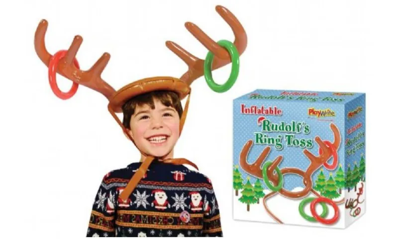 Inflatable Antler Ring Toss Game